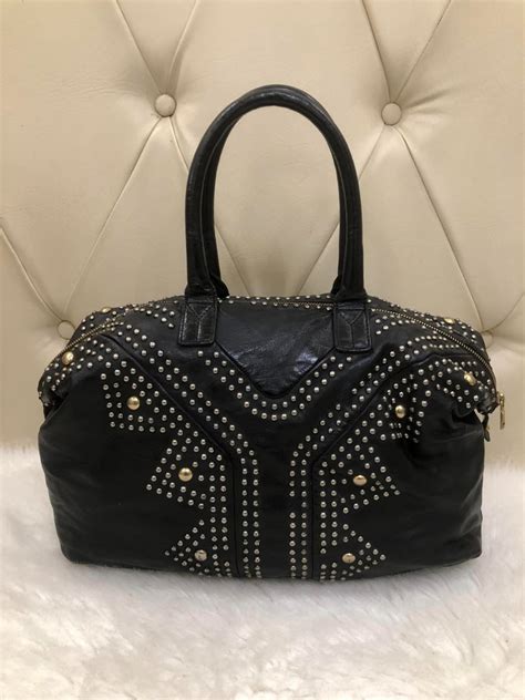 ysl boston studs bag|Saint Laurent Official Online Store .